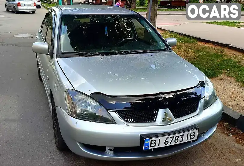 Седан Mitsubishi Lancer 2006 1.6 л. Ручна / Механіка обл. Полтавська, Полтава - Фото 1/13