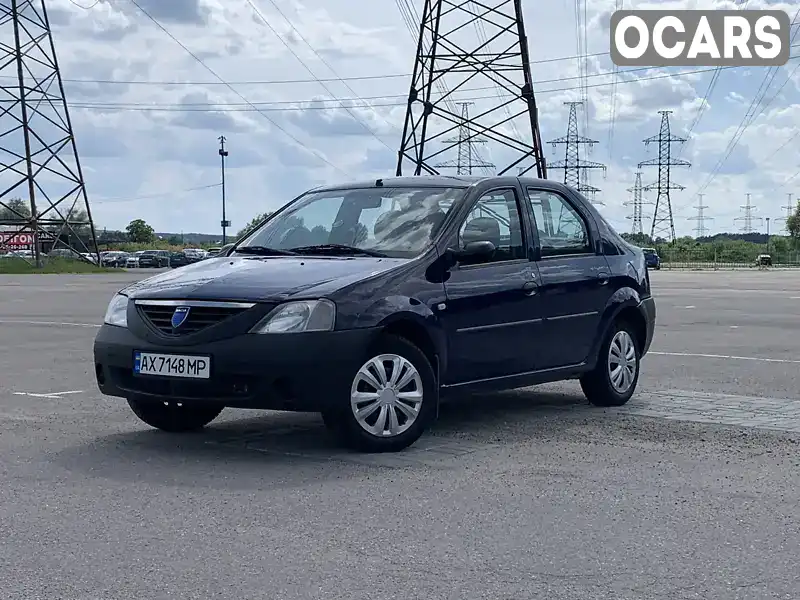 Седан Dacia Logan 2008 1.6 л. Ручна / Механіка обл. Харківська, Харків - Фото 1/20