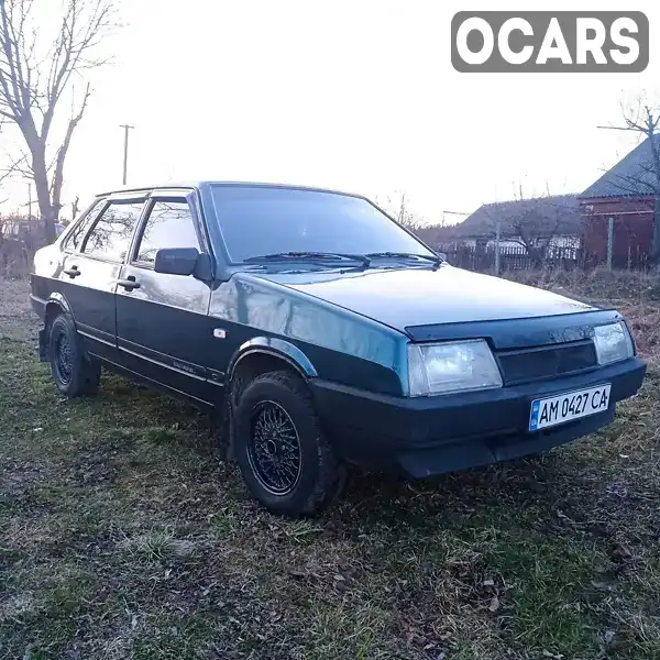 Седан ВАЗ / Lada 21099 2004 1.5 л. Ручная / Механика обл. Житомирская, Житомир - Фото 1/9