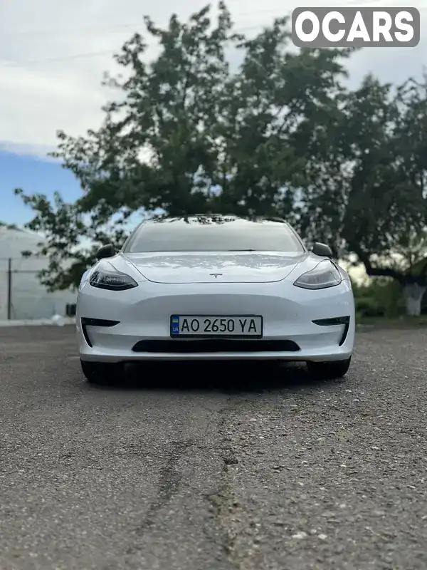 Седан Tesla Model 3 2022 null_content л. Автомат обл. Закарпатська, Мукачево - Фото 1/18