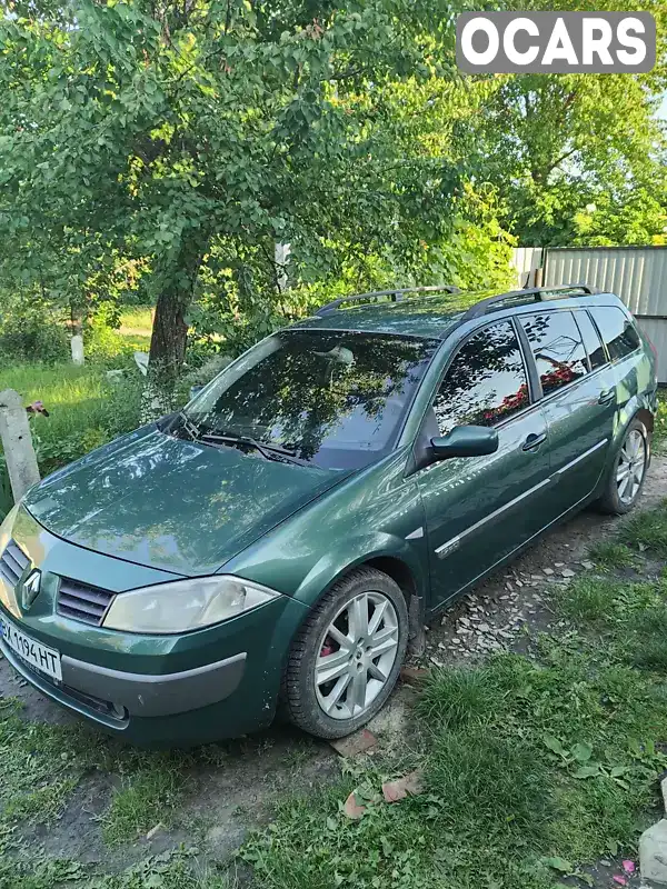 Универсал Renault Megane 2003 1.9 л. Ручная / Механика обл. Хмельницкая, Теофиполь - Фото 1/8