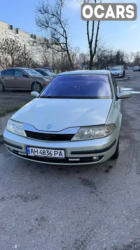 Ліфтбек Renault Laguna 2002 2 л. Ручна / Механіка обл. Черкаська, Черкаси - Фото 1/5