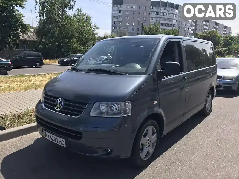 Минивэн Volkswagen Multivan 2008 2.5 л. Автомат обл. Черкасская, Черкассы - Фото 1/21