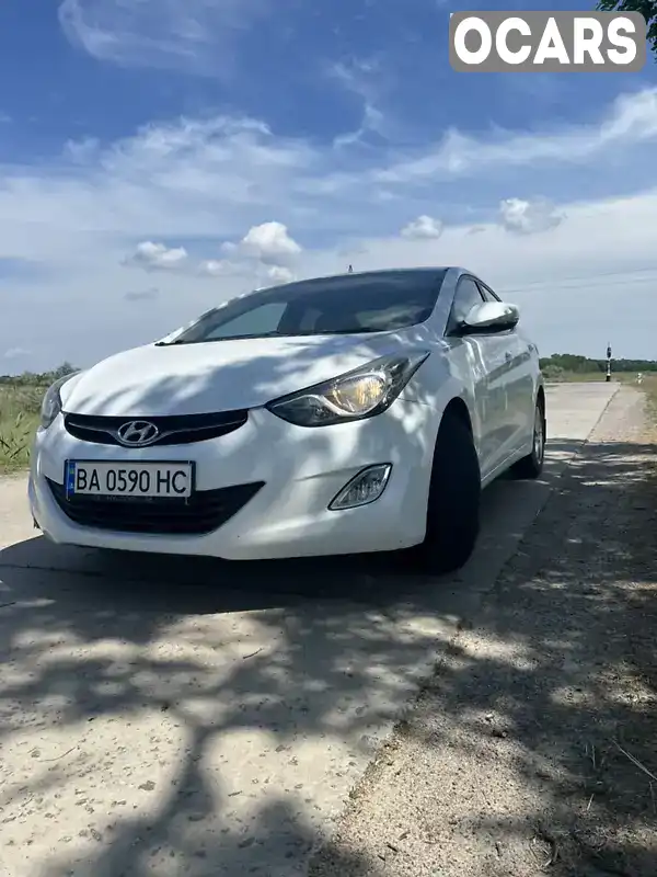 Седан Hyundai Elantra 2013 1.8 л. Автомат обл. Полтавская, Кременчуг - Фото 1/9