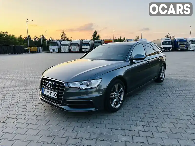 Универсал Audi A6 2013 1.97 л. Вариатор обл. Киевская, Вышневое - Фото 1/21