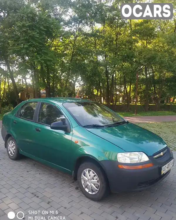 Седан Chevrolet Kalos 2005 1.5 л. Ручная / Механика обл. Закарпатская, Свалява - Фото 1/14