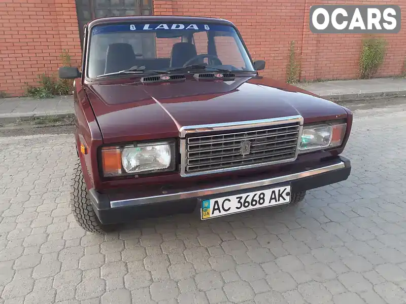 Седан ВАЗ / Lada 2107 2007 1.45 л. Ручна / Механіка обл. Волинська, Луцьк - Фото 1/20