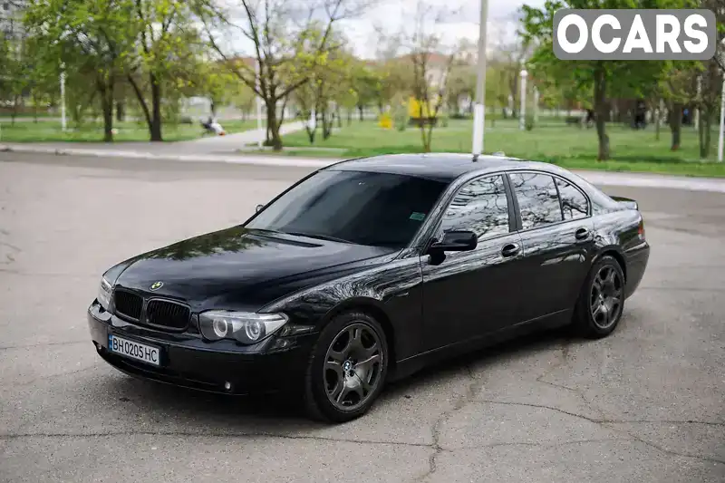 Седан BMW 7 Series 2004 4 л. Автомат обл. Одеська, Одеса - Фото 1/21