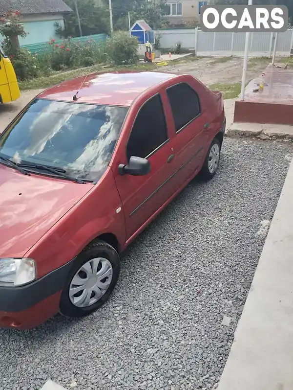 Седан Dacia Logan 2007 1.39 л. Ручная / Механика обл. Хмельницкая, Чемеровцы - Фото 1/12