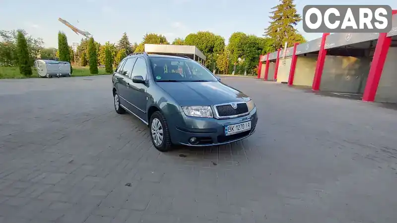 Універсал Skoda Fabia 2005 1.39 л. Ручна / Механіка обл. Рівненська, Дубно - Фото 1/16