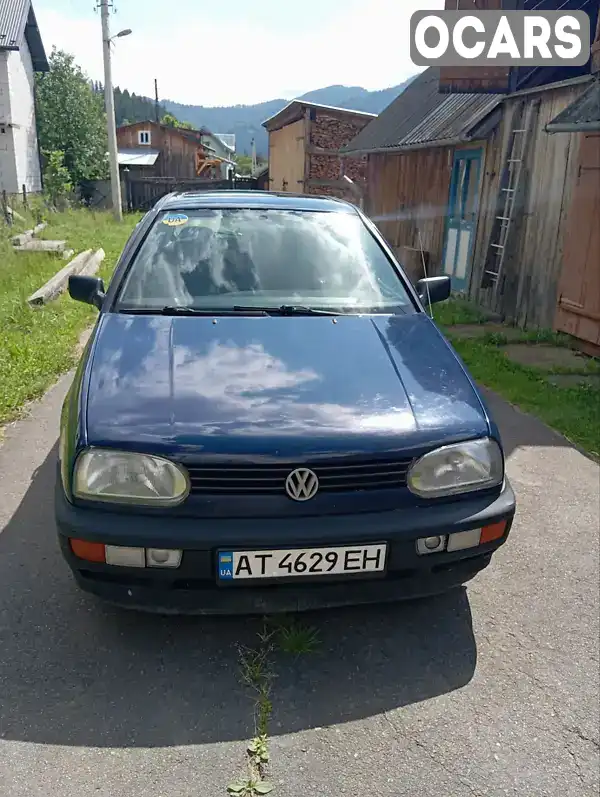 Хетчбек Volkswagen Golf 1993 1.9 л. Ручна / Механіка обл. Івано-Франківська, Верховина - Фото 1/10