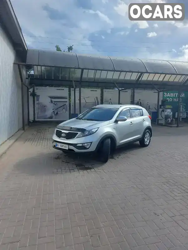 Позашляховик / Кросовер Kia Sportage 2013 1.69 л. Ручна / Механіка обл. Полтавська, Полтава - Фото 1/9