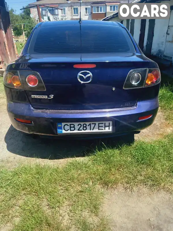 Седан Mazda 3 2005 1.6 л. Ручна / Механіка обл. Чернігівська, Прилуки - Фото 1/13