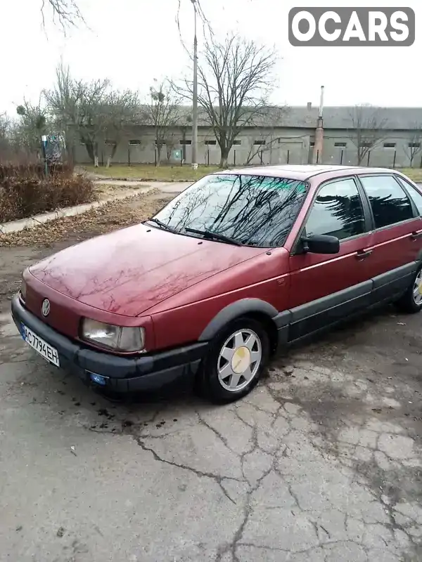 Седан Volkswagen Passat 1990 2 л. Ручна / Механіка обл. Волинська, Луцьк - Фото 1/7
