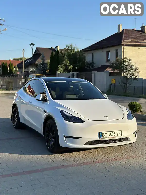 Внедорожник / Кроссовер Tesla Model Y 2022 null_content л. Автомат обл. Львовская, Львов - Фото 1/21