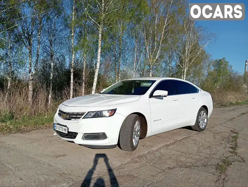 Седан Chevrolet Impala 2016 2.46 л. Автомат обл. Хмельницкая, Хмельницкий - Фото 1/21