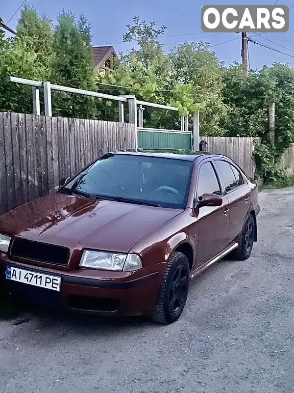 Лифтбек Skoda Octavia 1999 1.6 л. Ручная / Механика обл. Киевская, Киев - Фото 1/12