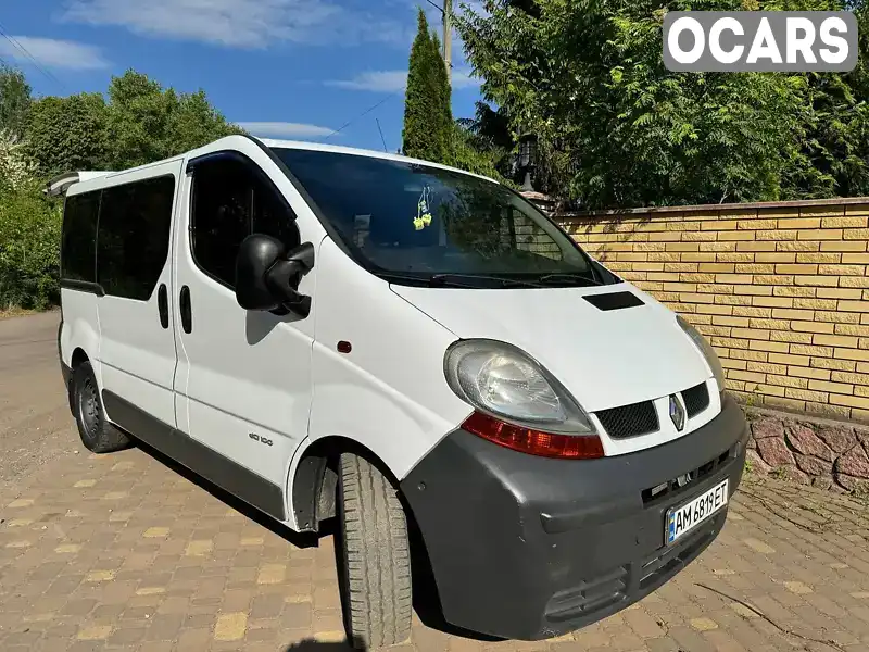 Мінівен Renault Trafic 2006 1.87 л. Ручна / Механіка обл. Житомирська, Бердичів - Фото 1/20