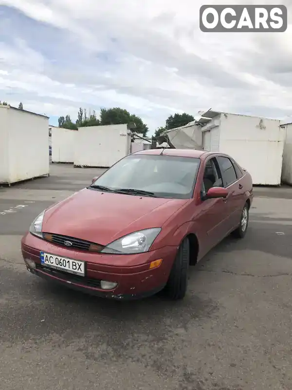 Седан Ford Focus 2001 2 л. Автомат обл. Волынская, Луцк - Фото 1/7