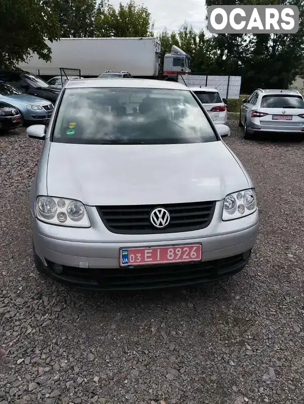 Минивэн Volkswagen Touran 2003 1.6 л. Ручная / Механика обл. Тернопольская, Кременец - Фото 1/10