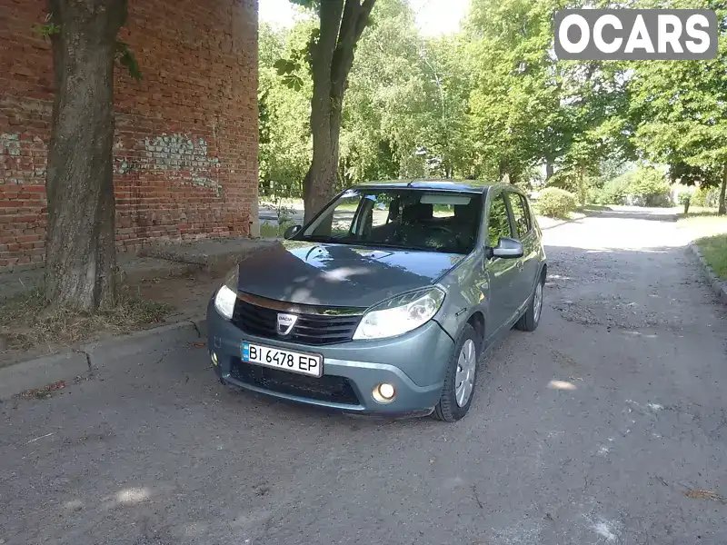 Хетчбек Dacia Sandero 2009 1.4 л. Ручна / Механіка обл. Полтавська, Полтава - Фото 1/20