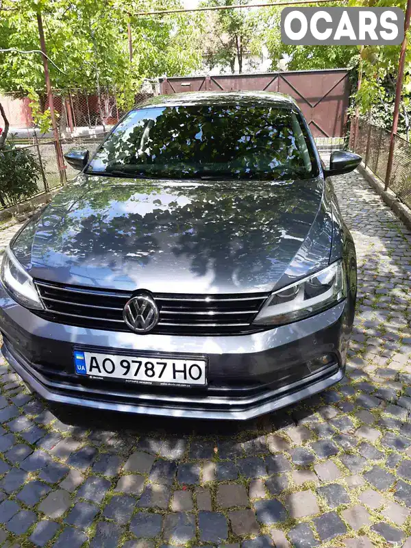 Седан Volkswagen Jetta 2016 1.6 л. Ручна / Механіка обл. Закарпатська, Мукачево - Фото 1/10