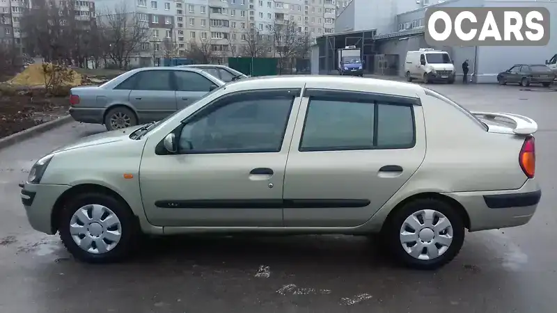 Седан Renault Symbol 2003 1.4 л. Ручная / Механика обл. Харьковская, Харьков - Фото 1/5