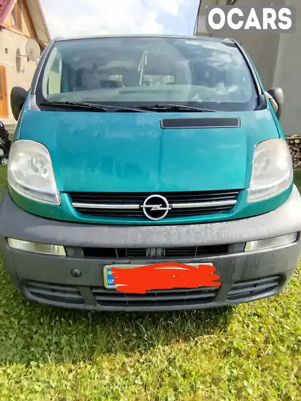 Минивэн Opel Vivaro 2005 1.9 л. Ручная / Механика обл. Ивано-Франковская, Коломыя - Фото 1/16