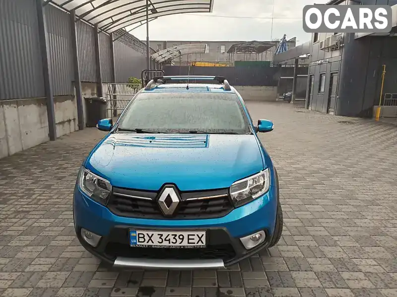 Хэтчбек Renault Sandero 2019 0.9 л. Робот обл. Хмельницкая, Хмельницкий - Фото 1/3