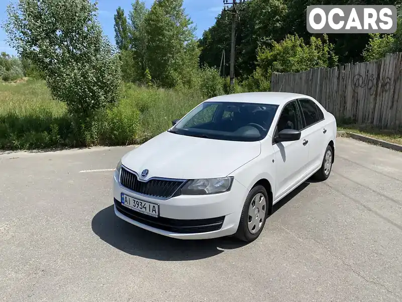 Лифтбек Skoda Rapid 2013 1.2 л. Ручная / Механика обл. Киевская, Вышневое - Фото 1/21