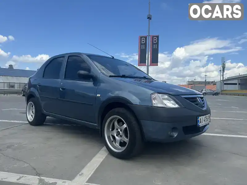 Седан Dacia Logan 2007 1.6 л. Ручна / Механіка обл. Київська, Київ - Фото 1/21