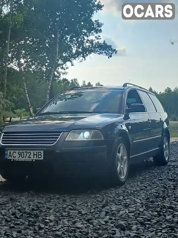 Універсал Volkswagen Passat 2002 1.9 л. Ручна / Механіка обл. Волинська, Камінь-Каширський - Фото 1/9