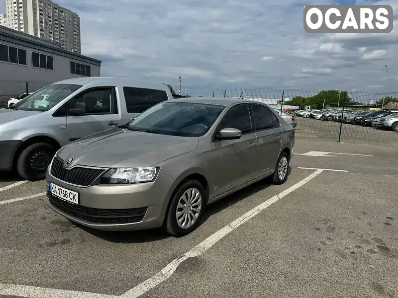 Ліфтбек Skoda Rapid 2017 1.6 л. обл. Київська, Київ - Фото 1/9