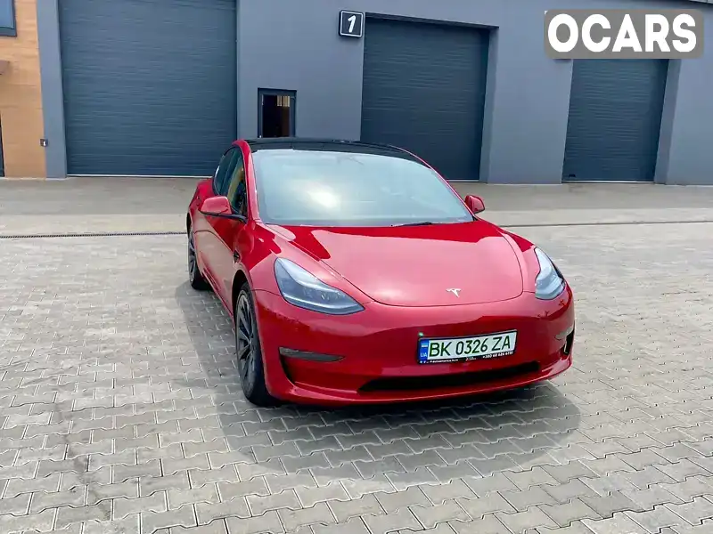 Седан Tesla Model 3 2022 null_content л. Автомат обл. Рівненська, Рівне - Фото 1/21