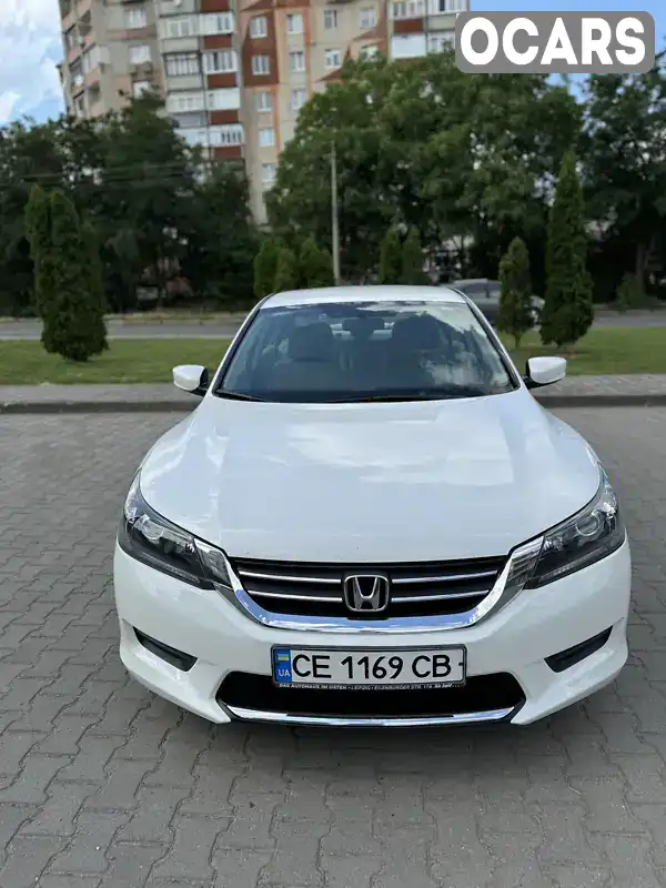 Седан Honda Accord 2013 2.36 л. Варіатор обл. Чернівецька, Чернівці - Фото 1/20