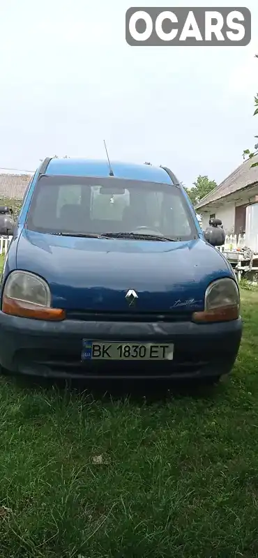 Минивэн Renault Kangoo 2001 1.9 л. Ручная / Механика обл. Тернопольская, Шумск - Фото 1/21