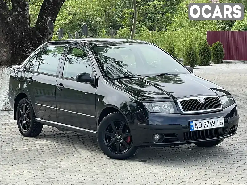 Седан Skoda Fabia 2006 1.42 л. Ручная / Механика обл. Закарпатская, Виноградов - Фото 1/14