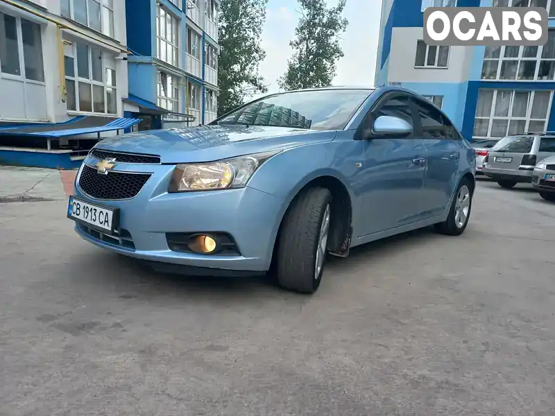 Седан Chevrolet Cruze 2010 1.8 л. Автомат обл. Черниговская, Чернигов - Фото 1/15