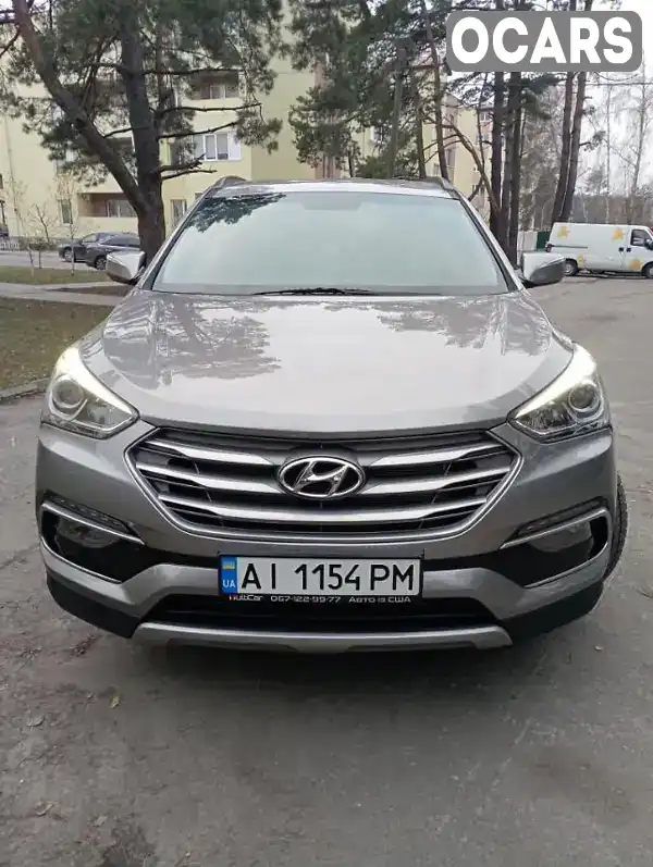 Позашляховик / Кросовер Hyundai Santa FE 2016 2.4 л. Автомат обл. Київська, Вишгород - Фото 1/14