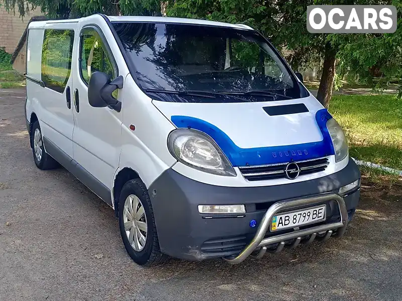 Минивэн Opel Vivaro 2006 1.9 л. Ручная / Механика обл. Винницкая, Бершадь - Фото 1/21