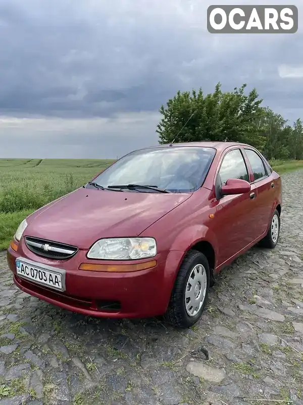 Седан Chevrolet Aveo 2004 1.5 л. Ручная / Механика обл. Волынская, Луцк - Фото 1/21