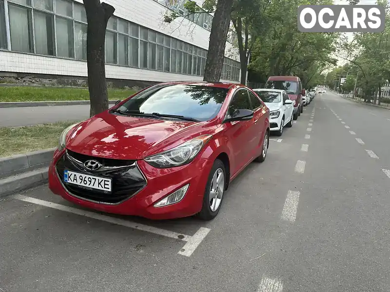 Купе Hyundai Elantra 2012 1.8 л. Автомат обл. Киевская, Киев - Фото 1/21