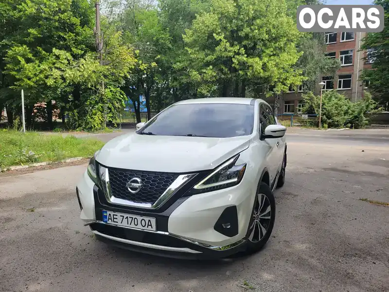 Позашляховик / Кросовер Nissan Murano 2020 3.5 л. Варіатор обл. Дніпропетровська, Дніпро (Дніпропетровськ) - Фото 1/21