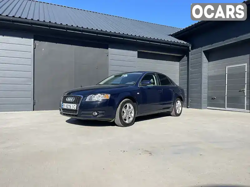 Седан Audi A4 2006 1.6 л. Ручна / Механіка обл. Полтавська, Полтава - Фото 1/21