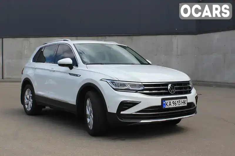 Позашляховик / Кросовер Volkswagen Tiguan 2021 1.98 л. Автомат обл. Київська, Київ - Фото 1/21