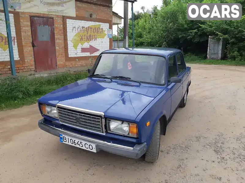 Седан ВАЗ / Lada 2107 2005 1.45 л. Ручная / Механика обл. Сумская, Ахтырка - Фото 1/15