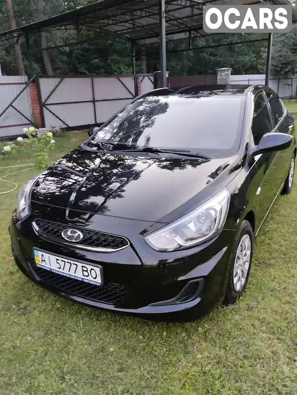 Седан Hyundai Accent 2018 1.37 л. Автомат обл. Киевская, Бровары - Фото 1/15