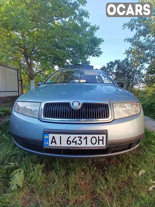 Універсал Skoda Fabia 2002 1.39 л. Ручна / Механіка обл. Київська, Біла Церква - Фото 1/20