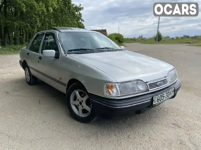 Седан Ford Sierra 1992 1.6 л. Ручная / Механика обл. Черкасская, Умань - Фото 1/14