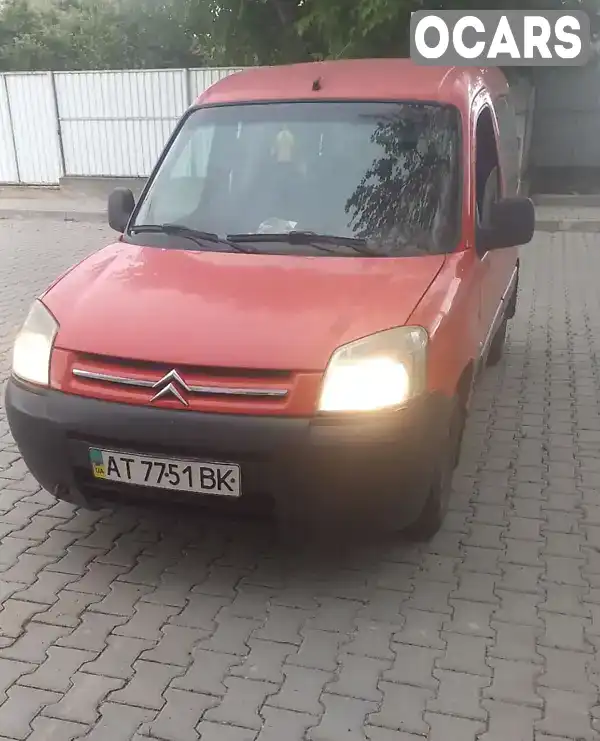 Мінівен Citroen Berlingo 2006 1.56 л. Ручна / Механіка обл. Івано-Франківська, Івано-Франківськ - Фото 1/16